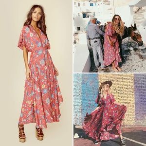 NWT Spell Lovebird gown in Rose 🦄